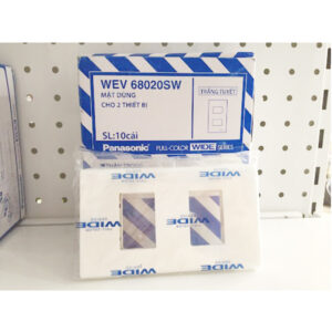 Mặt 2 Thiết Bị Công Tắc Ổ Cắm Wide Panasonic WEV68020SW